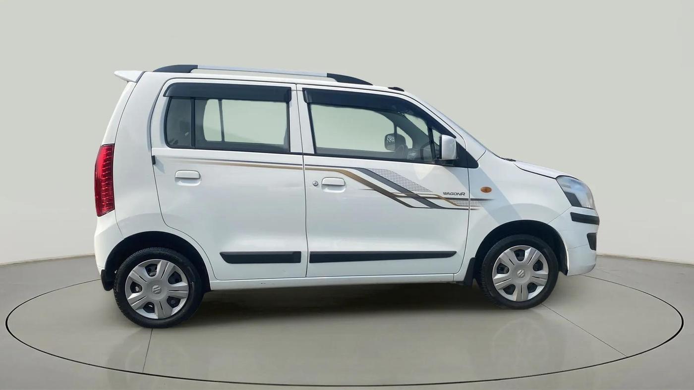 2016 Maruti Wagon R 1.0 VXI, Petrol, Manual, 58,118 km, Right Side View