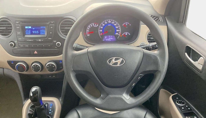 2014 Hyundai Grand i10 SPORTZ AT 1.2 KAPPA VTVT, Petrol, Automatic, 6,465 km, Steering Wheel Close Up