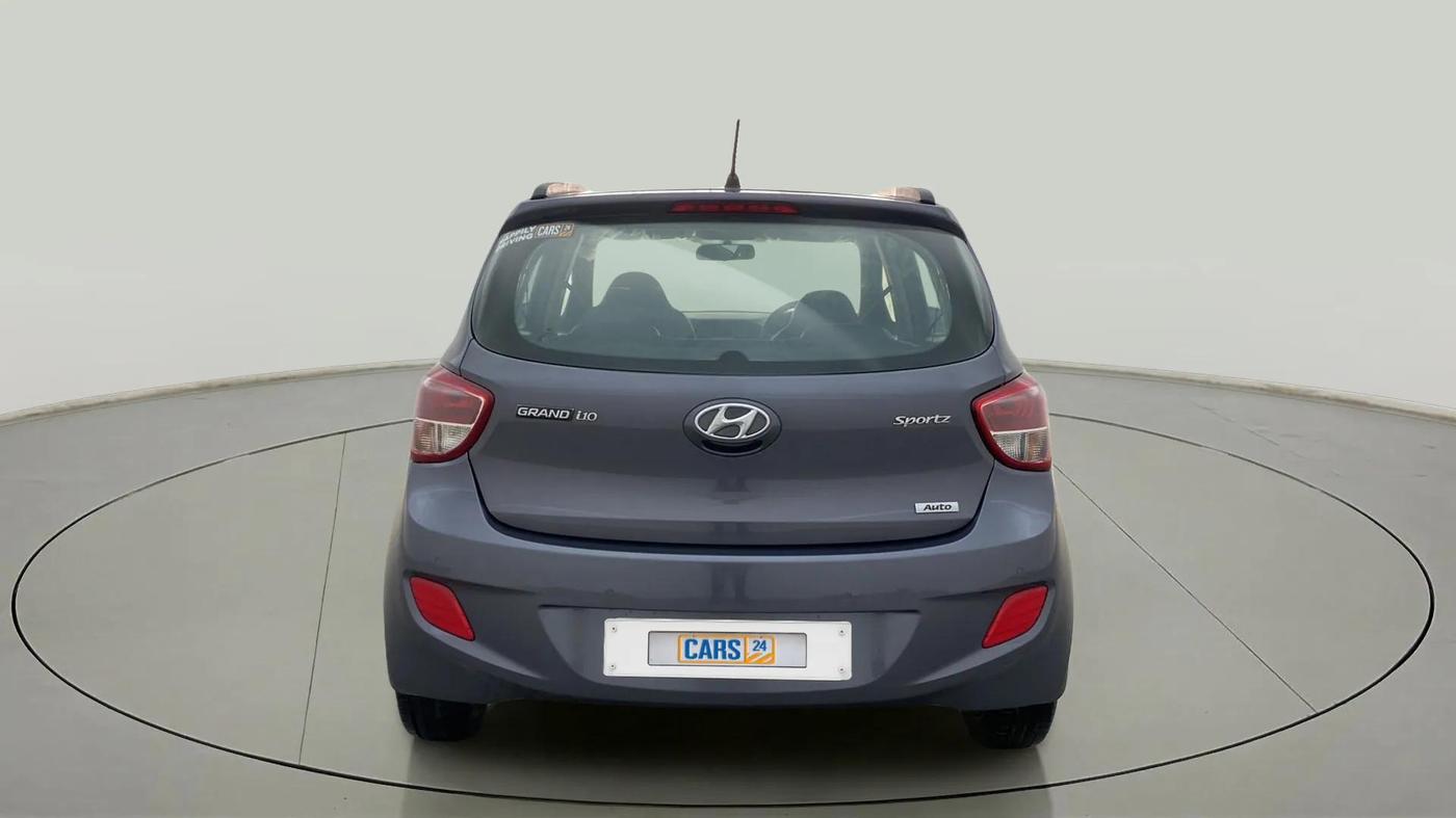 2014 Hyundai Grand i10 SPORTZ AT 1.2 KAPPA VTVT, Petrol, Automatic, 6,465 km, Back/Rear