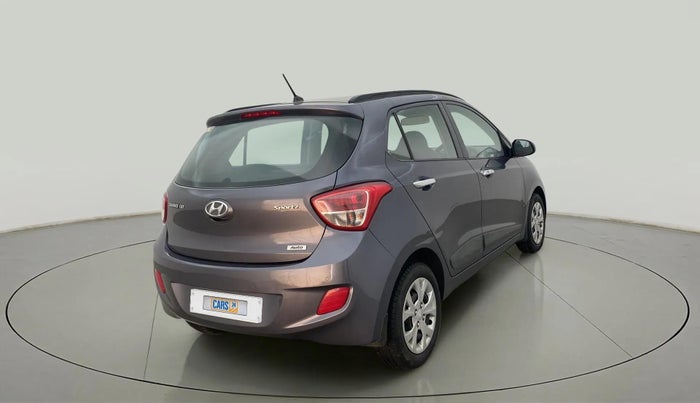 2014 Hyundai Grand i10 SPORTZ AT 1.2 KAPPA VTVT, Petrol, Automatic, 6,465 km, Right Back Diagonal