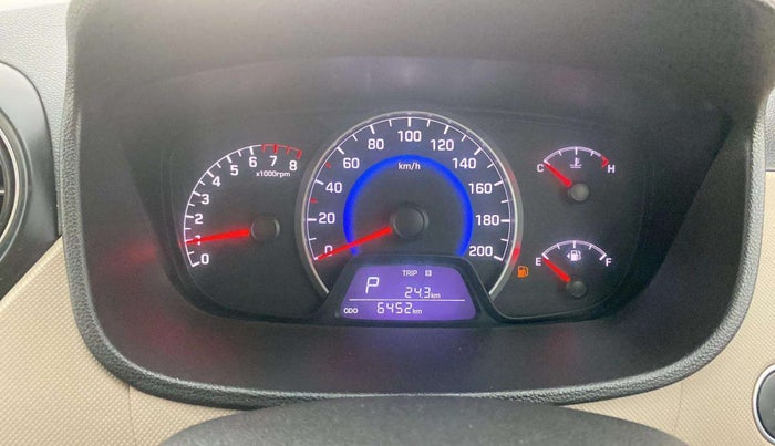 2014 Hyundai Grand i10 SPORTZ AT 1.2 KAPPA VTVT, Petrol, Automatic, 6,465 km, Odometer Image