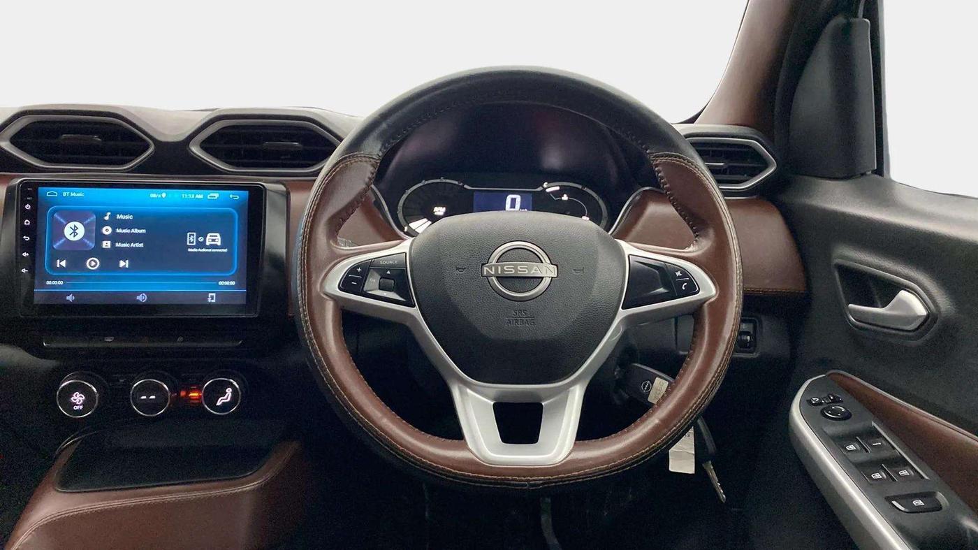 2021 Nissan MAGNITE XV EXECUTIVE, Petrol, Manual, 10,720 km, Steering Wheel Close Up