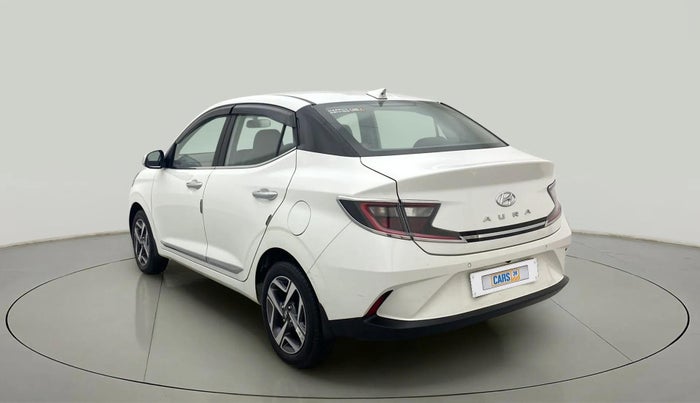 2021 Hyundai AURA SX PLUS 1.2 AMT, Petrol, Automatic, 10,287 km, Left Back Diagonal