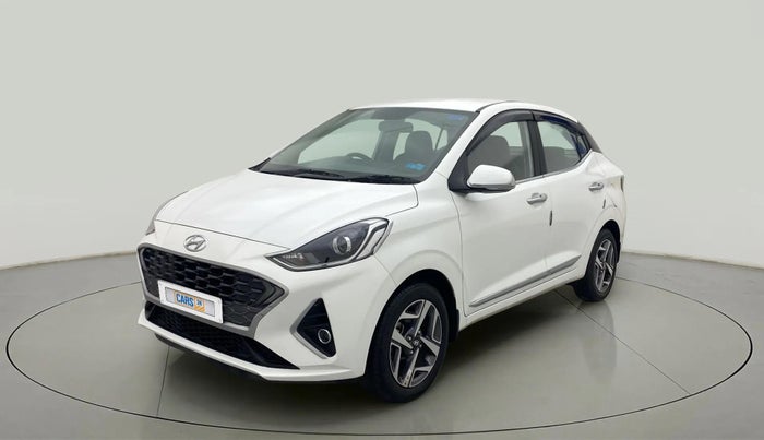 2021 Hyundai AURA SX PLUS 1.2 AMT, Petrol, Automatic, 10,287 km, Left Front Diagonal