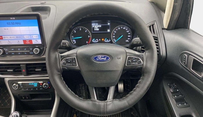 2019 Ford Ecosport TITANIUM 1.5L DIESEL, Diesel, Manual, 80,228 km, Steering Wheel Close Up