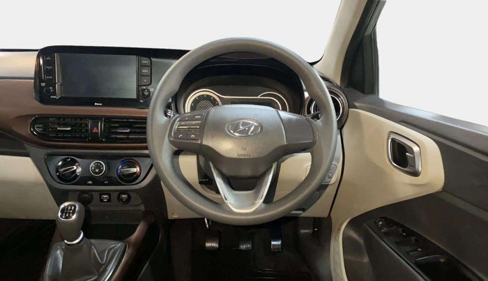 2020 Hyundai AURA SX 1.2, Petrol, Manual, 34,997 km, Steering Wheel Close Up