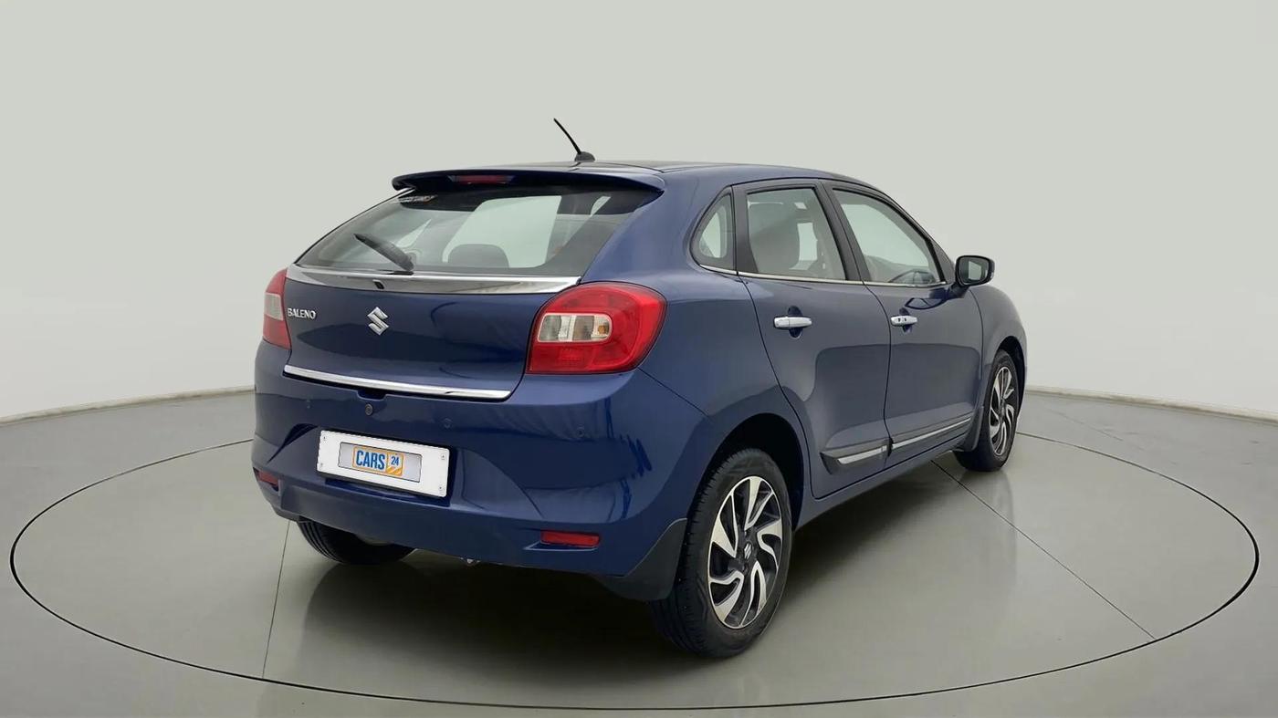 2020 Maruti Baleno ZETA CVT PETROL 1.2, Petrol, Automatic, 34,232 km, Right Back Diagonal