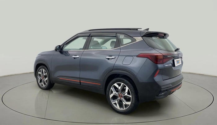 2021 KIA SELTOS X LINE 1.4 PETROL DCT, Petrol, Automatic, 32,827 km, Left Back Diagonal