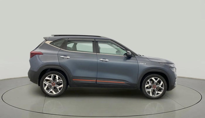 2021 KIA SELTOS X LINE 1.4 PETROL DCT, Petrol, Automatic, 32,827 km, Right Side View