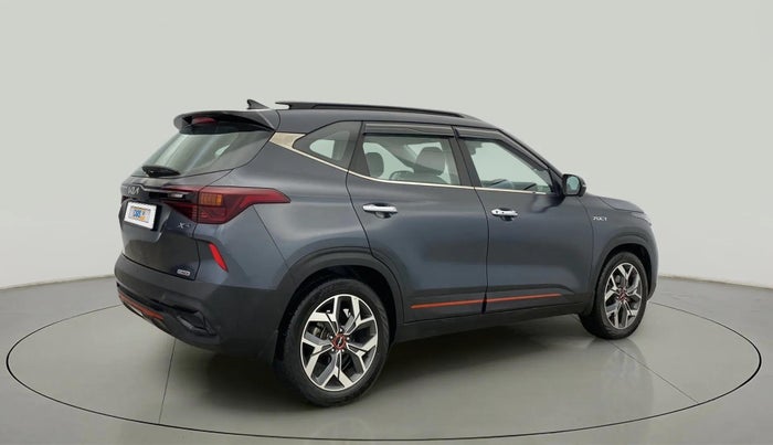 2021 KIA SELTOS X LINE 1.4 PETROL DCT, Petrol, Automatic, 32,827 km, Right Back Diagonal