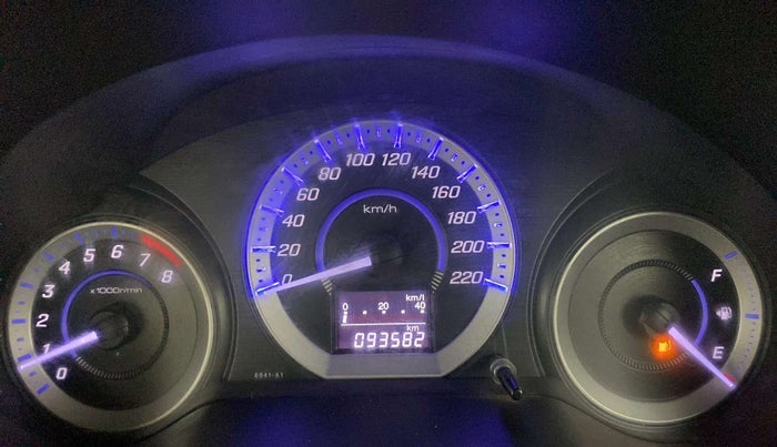 2013 Honda City 1.5L I-VTEC V MT, Petrol, Manual, 93,649 km, Odometer Image