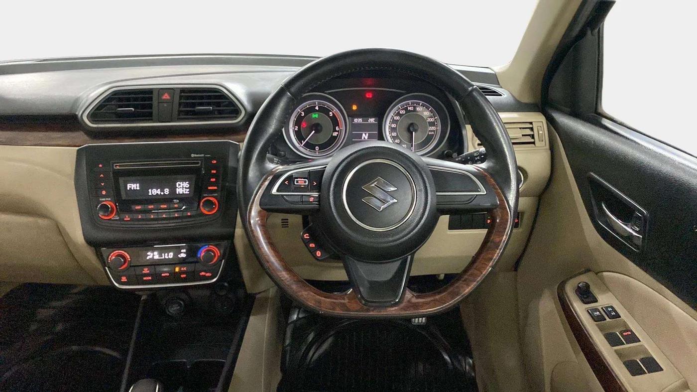 2018 Maruti Dzire ZDI AMT, Diesel, Automatic, 73,907 km, Steering Wheel Close Up