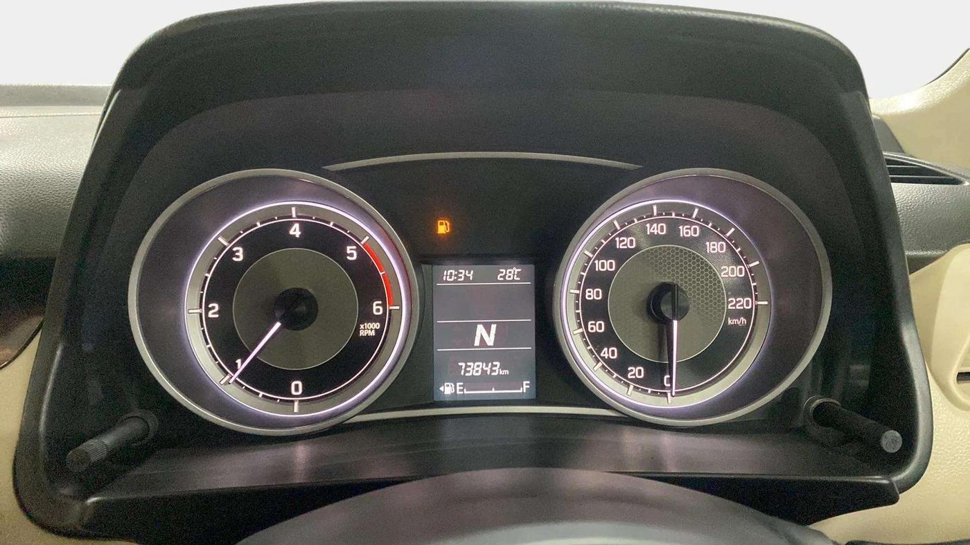 2018 Maruti Dzire ZDI AMT, Diesel, Automatic, 73,907 km, Odometer Image