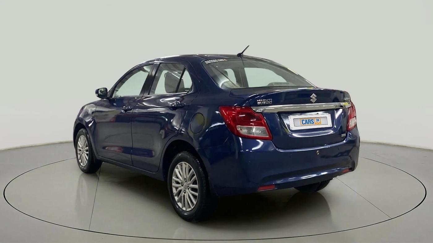 2018 Maruti Dzire ZDI AMT, Diesel, Automatic, 73,907 km, Left Back Diagonal