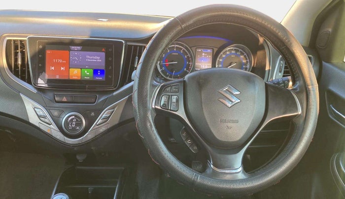 2019 Maruti Baleno ALPHA PETROL 1.2, Petrol, Manual, 67,972 km, Steering Wheel Close Up