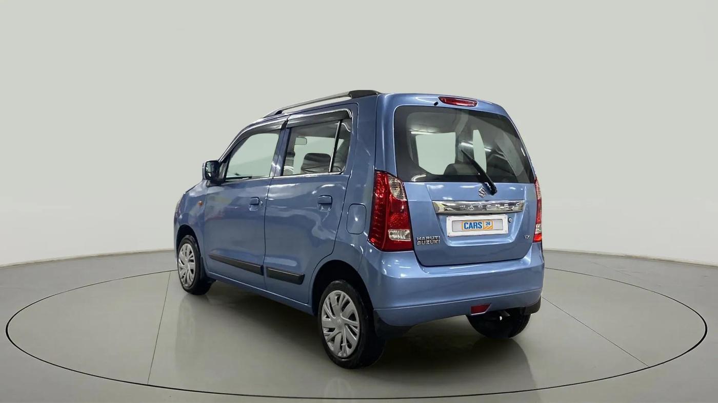2016 Maruti Wagon R 1.0 VXI, Petrol, Manual, 48,367 km, Left Back Diagonal