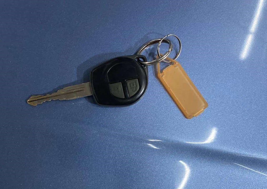 2016 Maruti Wagon R 1.0 VXI, Petrol, Manual, 48,367 km, Key Close Up