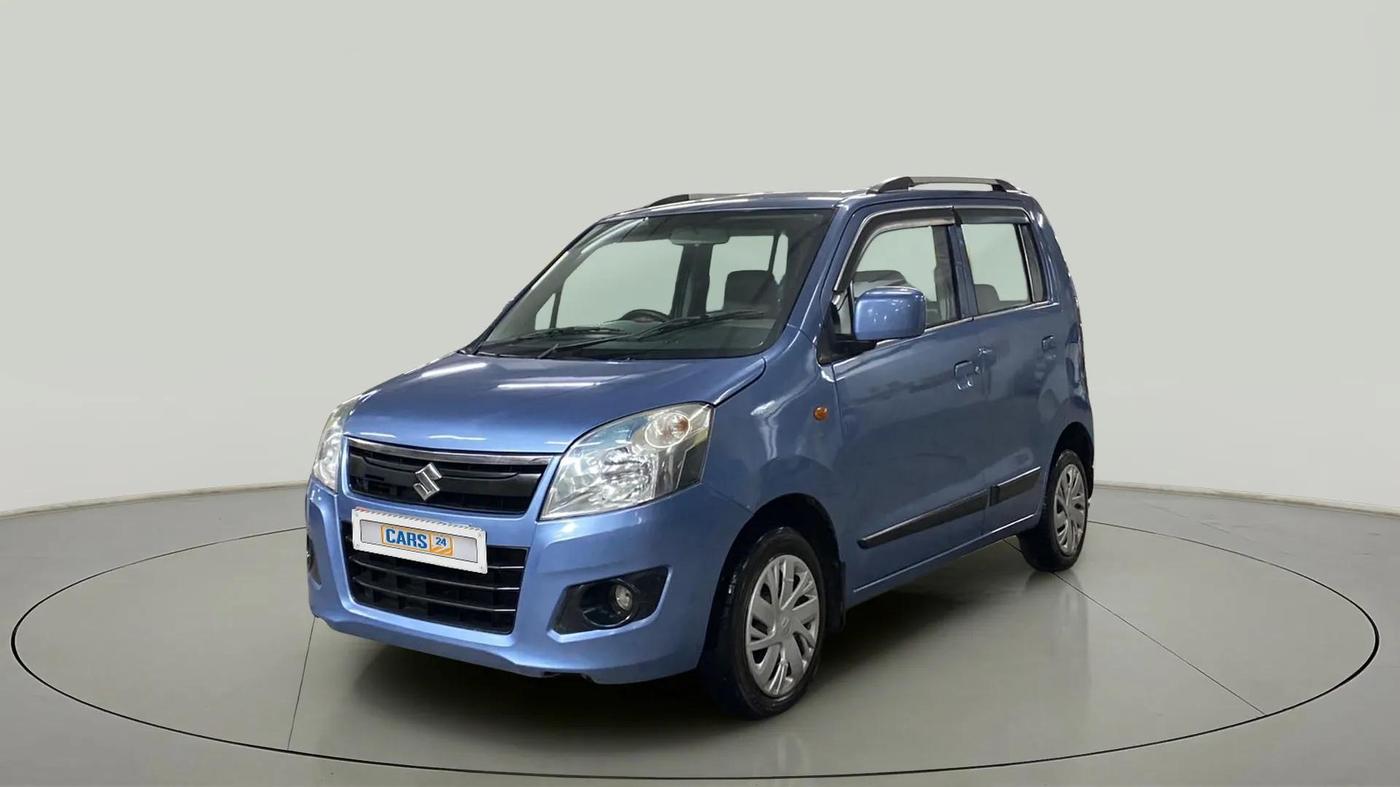 2016 Maruti Wagon R 1.0 VXI, Petrol, Manual, 48,367 km, Left Front Diagonal