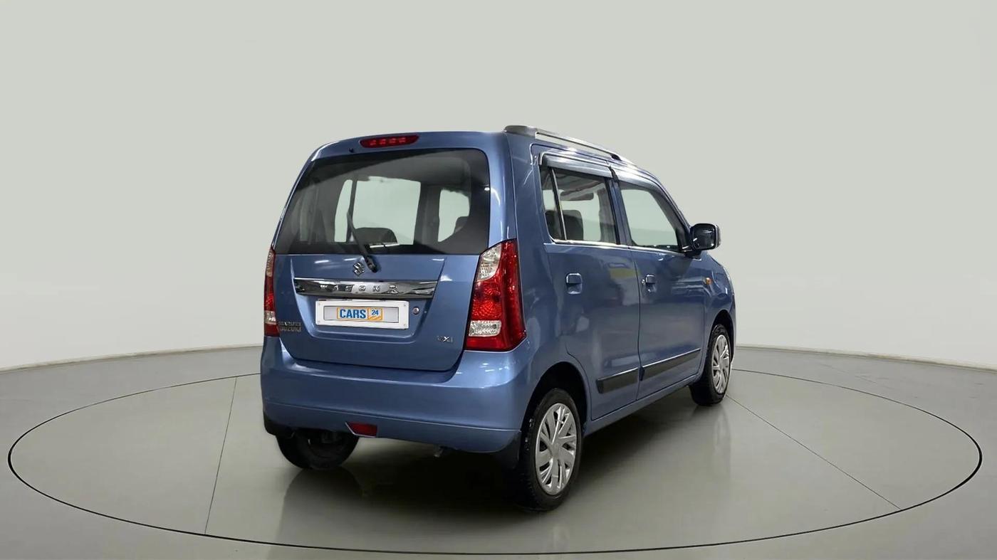 2016 Maruti Wagon R 1.0 VXI, Petrol, Manual, 48,367 km, Right Back Diagonal