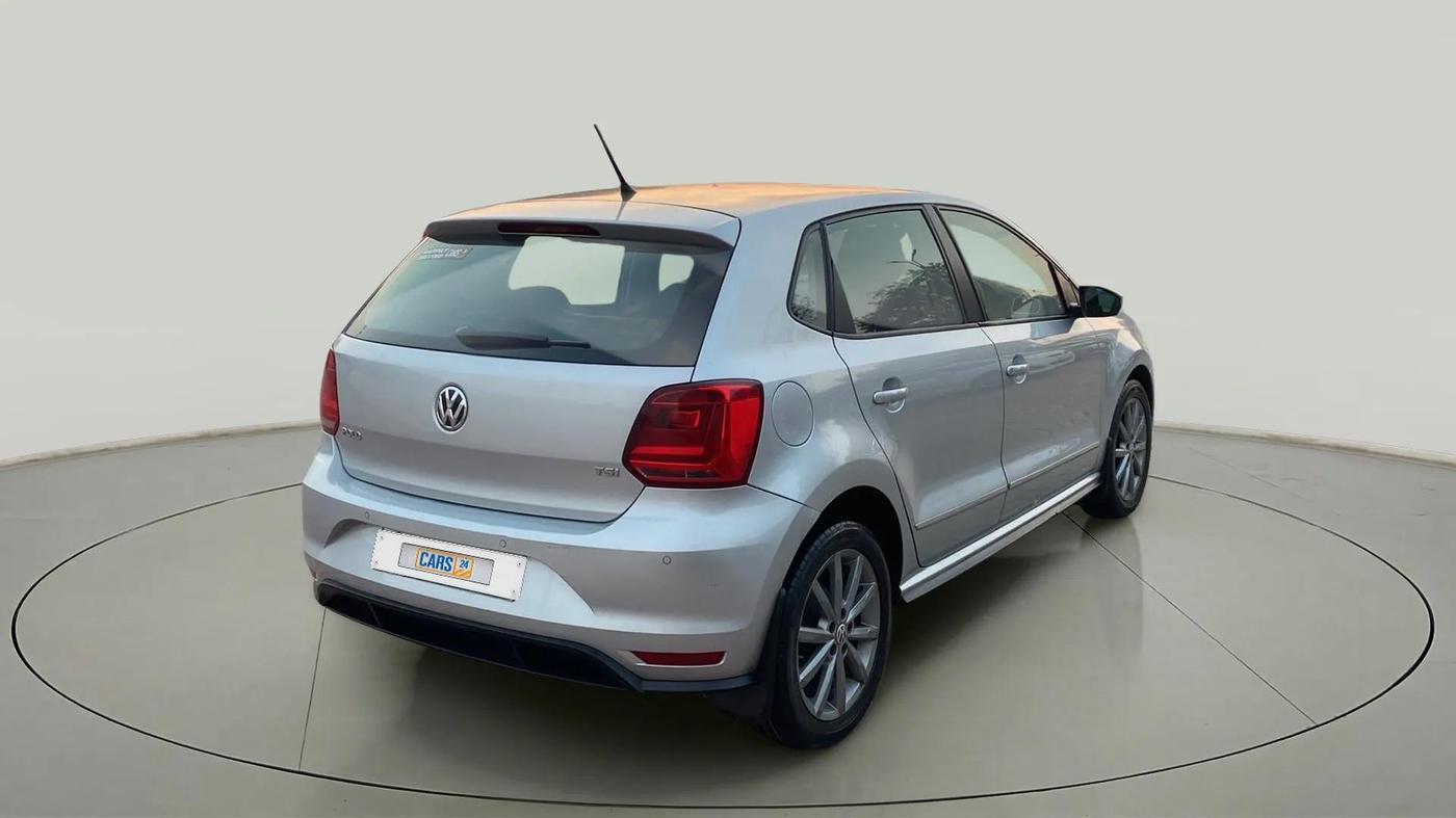 2022 Volkswagen Polo HIGHLINE PLUS 1.0L TSI, Petrol, Manual, 38,031 km, Right Back Diagonal