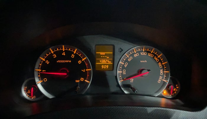 2015 Maruti Swift Dzire VXI, Petrol, Manual, 43,822 km, Odometer Image