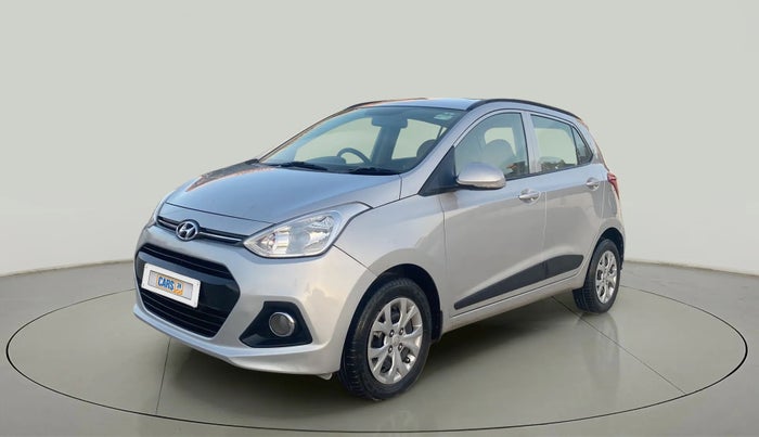 2016 Hyundai Grand i10 SPORTZ 1.2 KAPPA VTVT, Petrol, Manual, 1,00,155 km, Left Front Diagonal