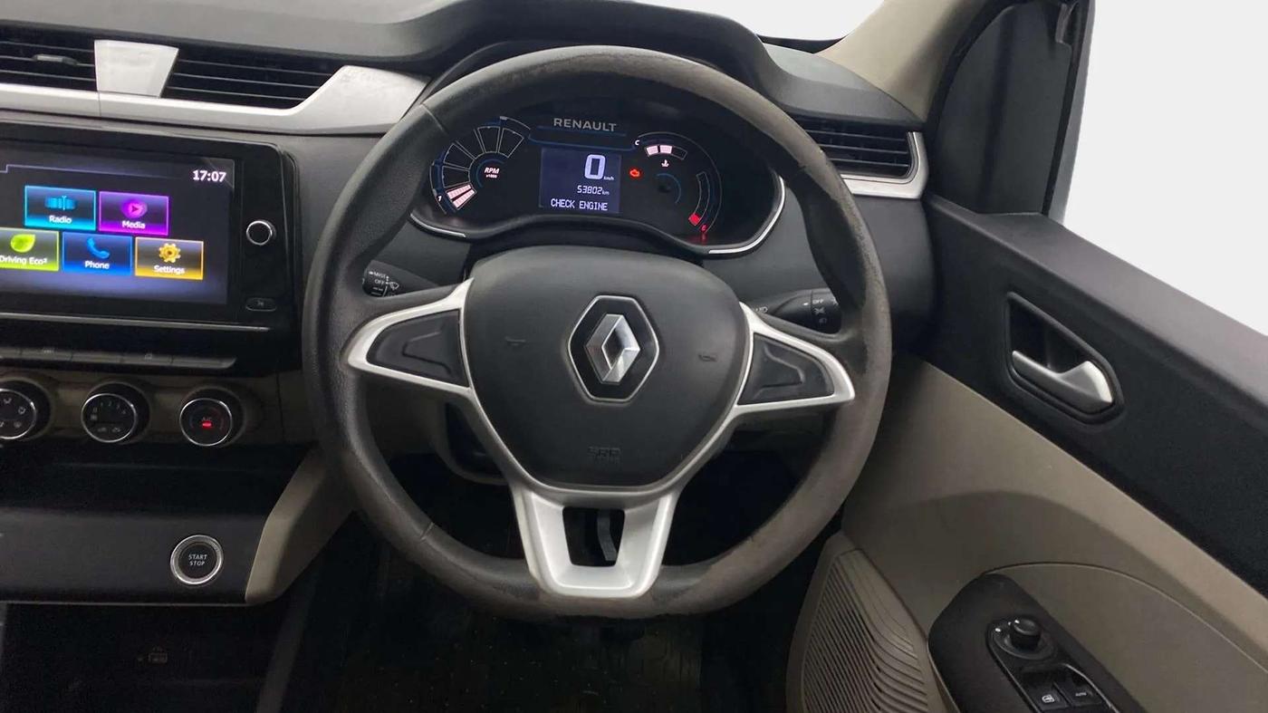 2020 Renault TRIBER RXZ, Petrol, Manual, 54,009 km, Steering Wheel Close Up