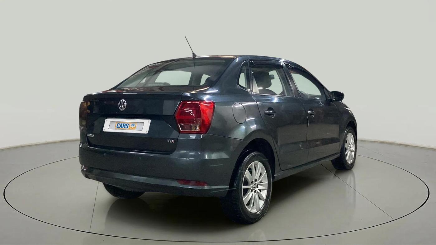 2019 Volkswagen Ameo COMFORTLINE 1.5L, Diesel, Manual, 69,801 km, Right Back Diagonal