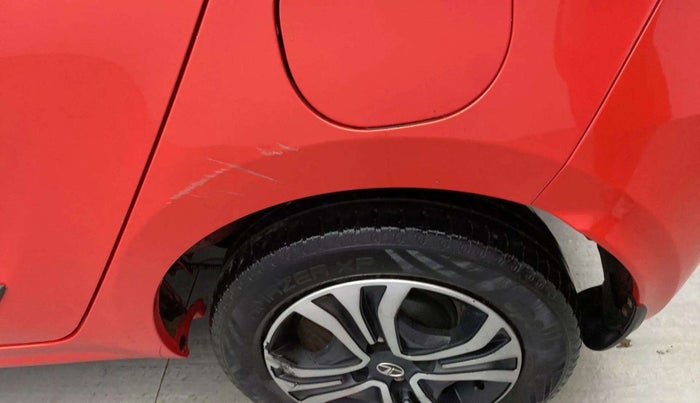 2021 Tata Tiago XZA PETROL, Petrol, Automatic, 28,847 km, Left quarter panel - Minor scratches