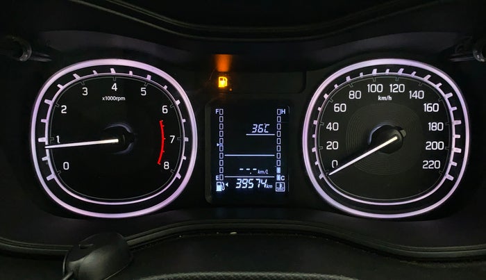 2020 Maruti Vitara Brezza ZXI, Petrol, Manual, 39,665 km, Odometer Image