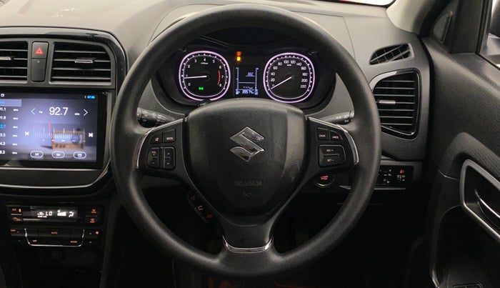 2020 Maruti Vitara Brezza ZXI, Petrol, Manual, 39,665 km, Steering Wheel Close Up