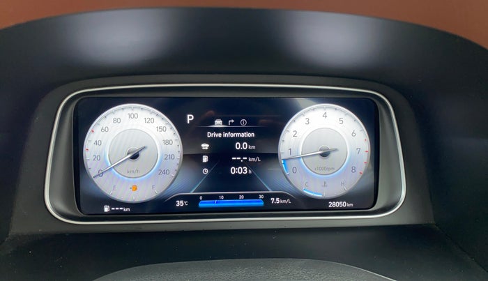 2023 Hyundai ALCAZAR 2.0 SIGNATURE (O) AT 7STR, Petrol, Automatic, 28,041 km, Odometer Image
