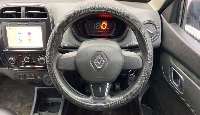 2019 Renault Kwid RXT 0.8, Petrol, Manual, 18,848 km, Steering Wheel Close Up