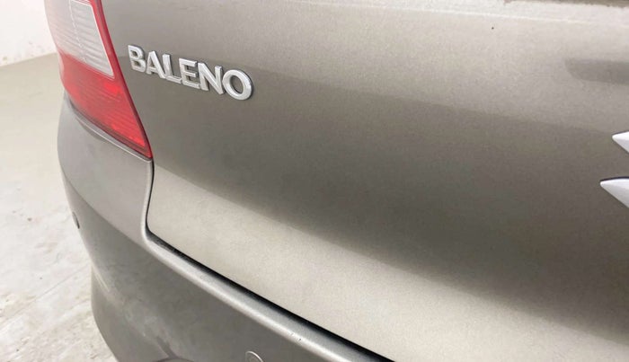 2019 Maruti Baleno ZETA PETROL 1.2, Petrol, Manual, 25,842 km, Dicky (Boot door) - Minor scratches