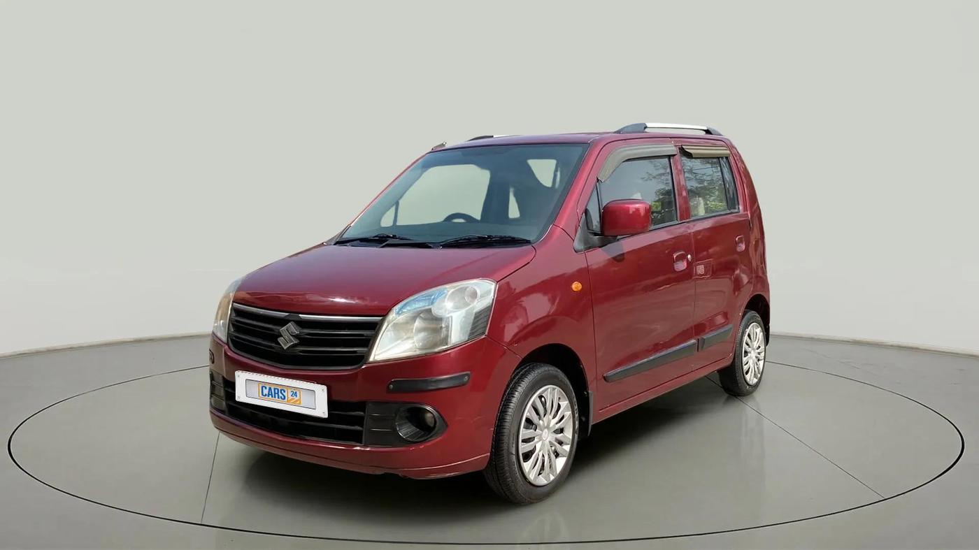 2012 Maruti Wagon R 1.0 VXI, Petrol, Manual, 33,834 km, Left Front Diagonal