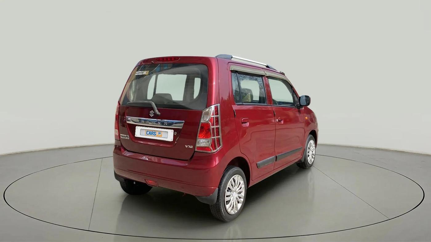 2012 Maruti Wagon R 1.0 VXI, Petrol, Manual, 33,834 km, Right Back Diagonal