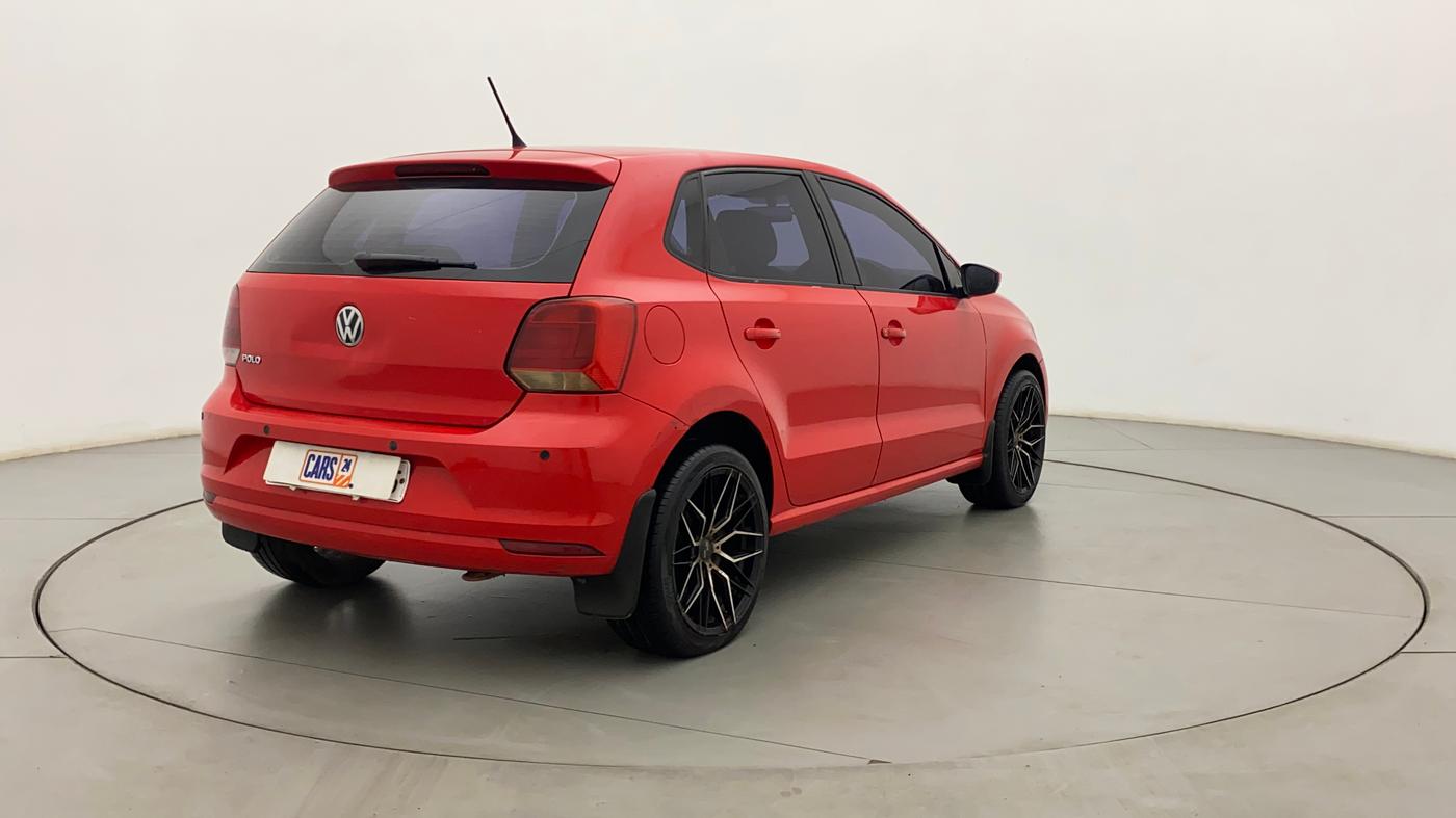 2018 Volkswagen Polo COMFORTLINE 1.0L MPI, Petrol, Manual, 93,710 km, Right Back Diagonal