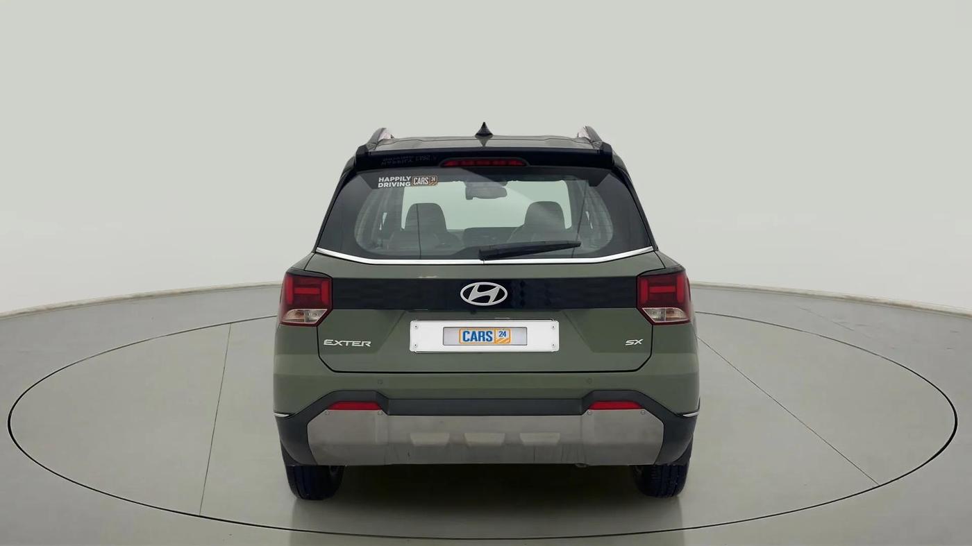 2023 Hyundai EXTER SX(O) CONNECT 1.2 AMT, Petrol, Automatic, 13,599 km, Back/Rear