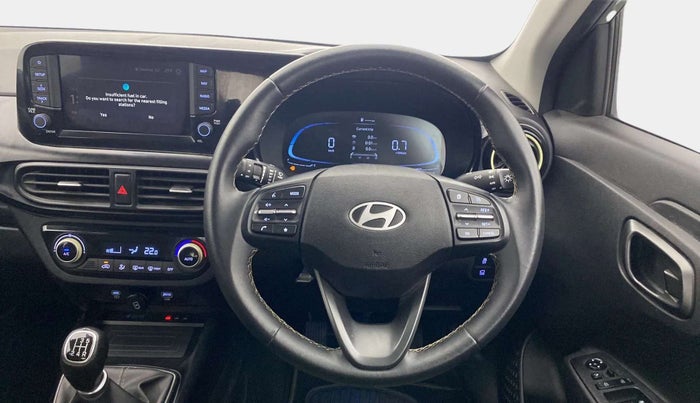 2023 Hyundai EXTER SX (O) CONNECT, Petrol, Manual, 5,028 km, Steering Wheel Close Up