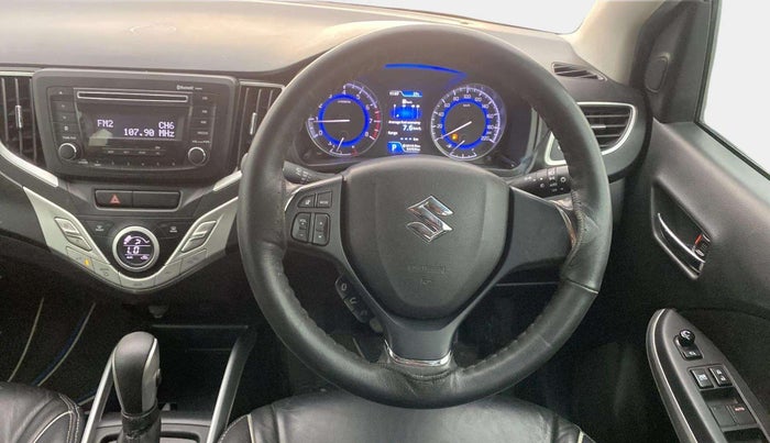 2017 Maruti Baleno ZETA CVT PETROL 1.2, Petrol, Automatic, 54,913 km, Steering Wheel Close Up