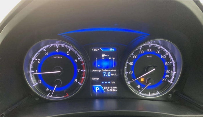 2017 Maruti Baleno ZETA CVT PETROL 1.2, Petrol, Automatic, 54,913 km, Odometer Image