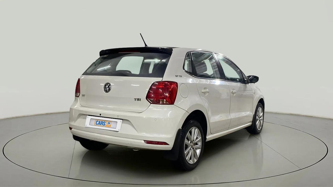 2015 Volkswagen Polo GT TSI AT, Petrol, Automatic, 18,539 km, Right Back Diagonal