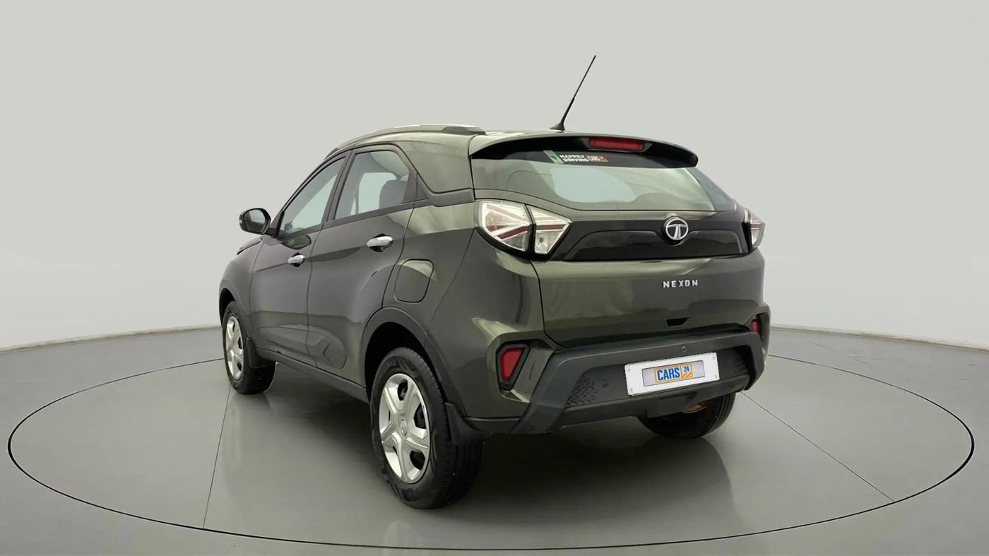 2021 Tata NEXON XM PETROL, Petrol, Manual, 66,673 km, Left Back Diagonal