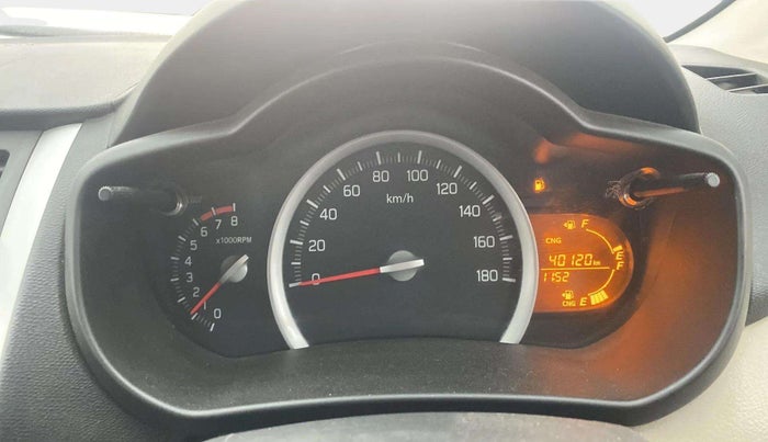 2021 Maruti Celerio VXI CNG, CNG, Manual, 40,273 km, Odometer Image