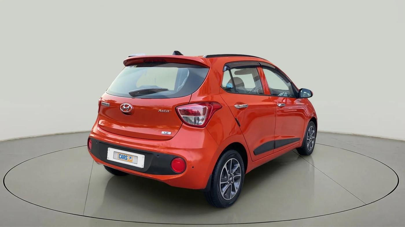 2019 Hyundai Grand i10 ASTA 1.2 KAPPA VTVT, Petrol, Manual, 21,231 km, Right Back Diagonal