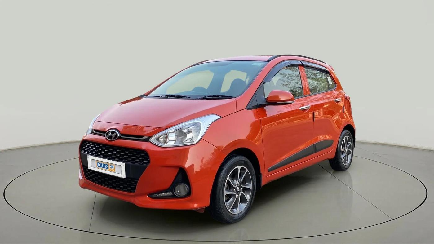 2019 Hyundai Grand i10 ASTA 1.2 KAPPA VTVT, Petrol, Manual, 21,231 km, Left Front Diagonal