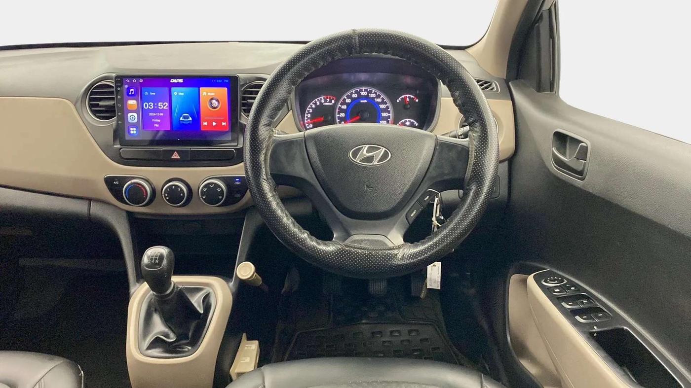 2014 Hyundai Grand i10 MAGNA 1.2 KAPPA VTVT, Petrol, Manual, 22,259 km, Steering Wheel Close Up
