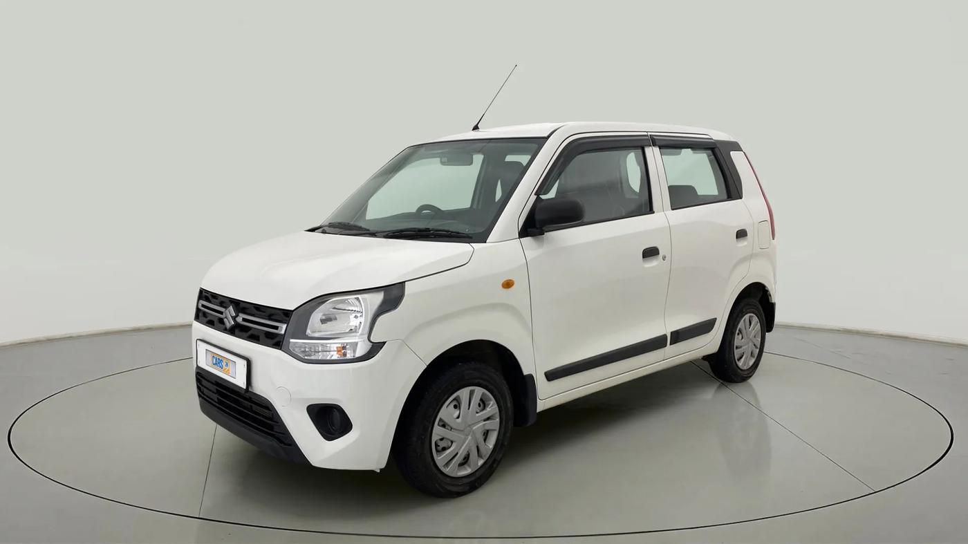 2021 Maruti New Wagon-R LXI 1.0, Petrol, Manual, 10,453 km, Left Front Diagonal