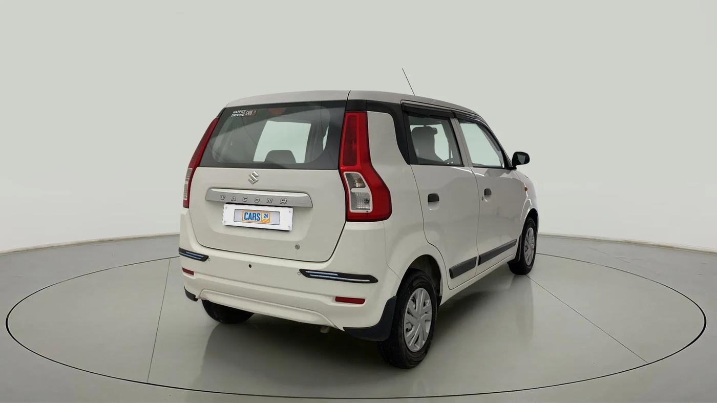 2021 Maruti New Wagon-R LXI 1.0, Petrol, Manual, 10,453 km, Right Back Diagonal
