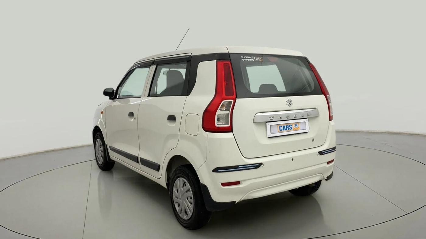 2021 Maruti New Wagon-R LXI 1.0, Petrol, Manual, 10,453 km, Left Back Diagonal